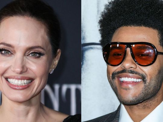 Angelina Jolie et The Weeknd