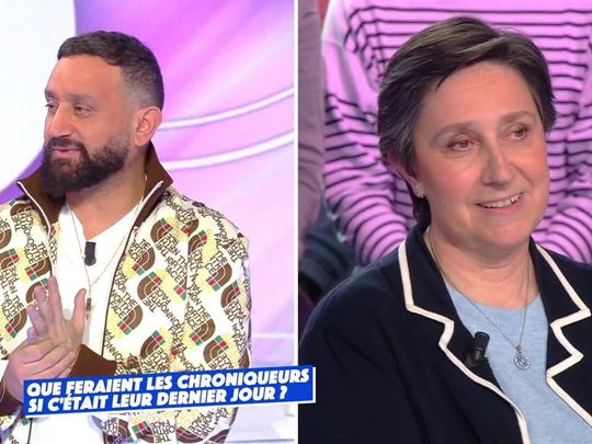 Cyril Hanouna et Danielle Moreau