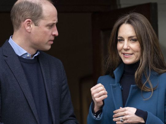 Le prince William et Kate Middleton